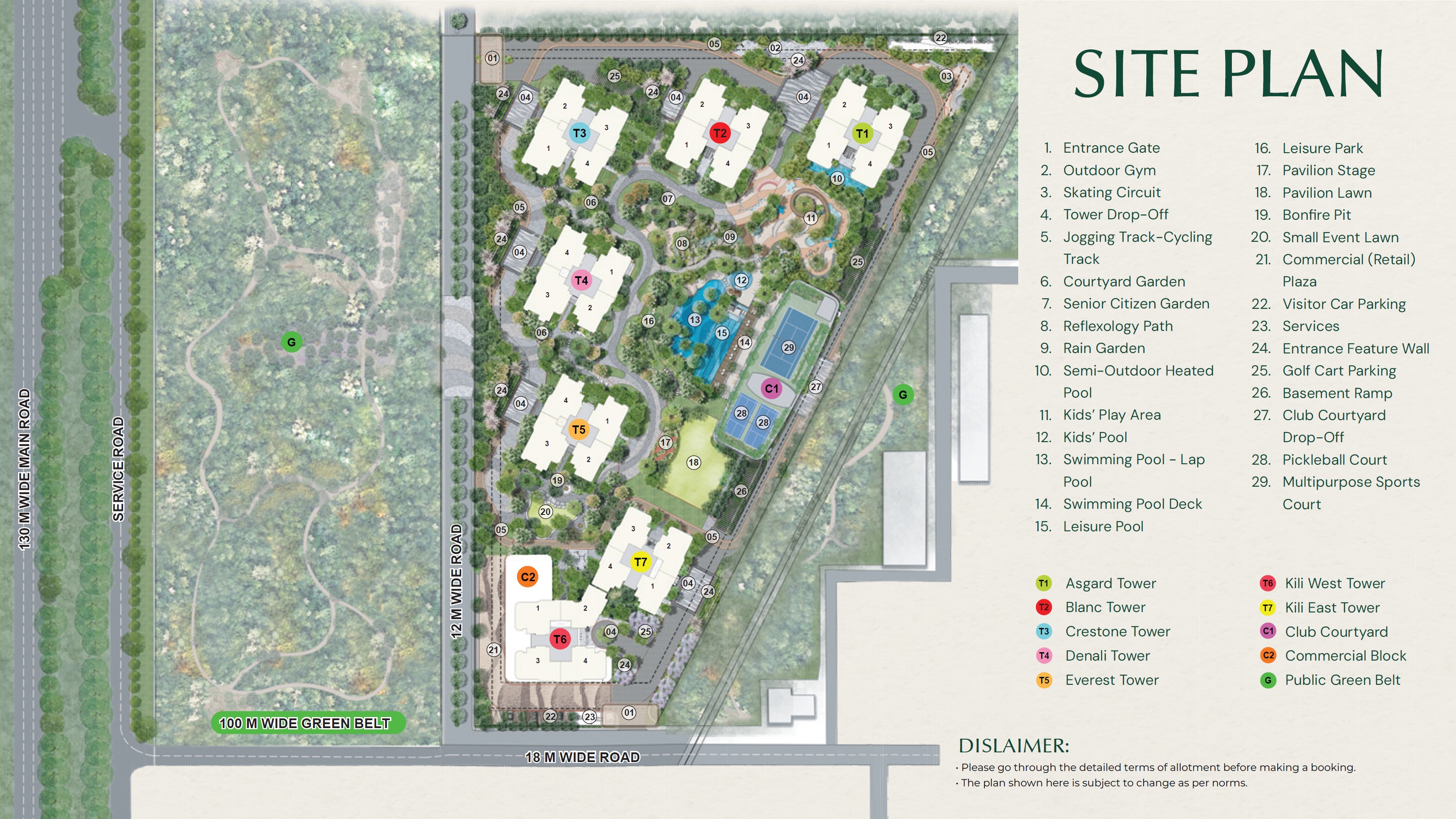 Eldeco 7 Peaks Residences — view 3